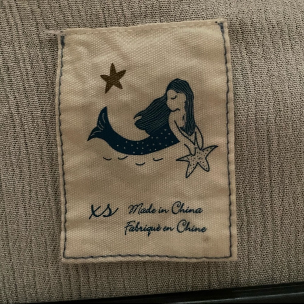 Anthtopologie Mermaid Watercolor Dress - Picture 3 of 10